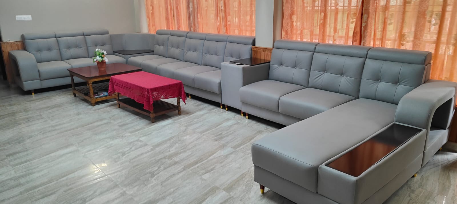 Gray Dining Set