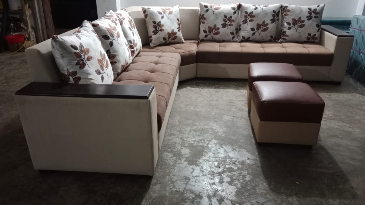Ivory Modern Sofa